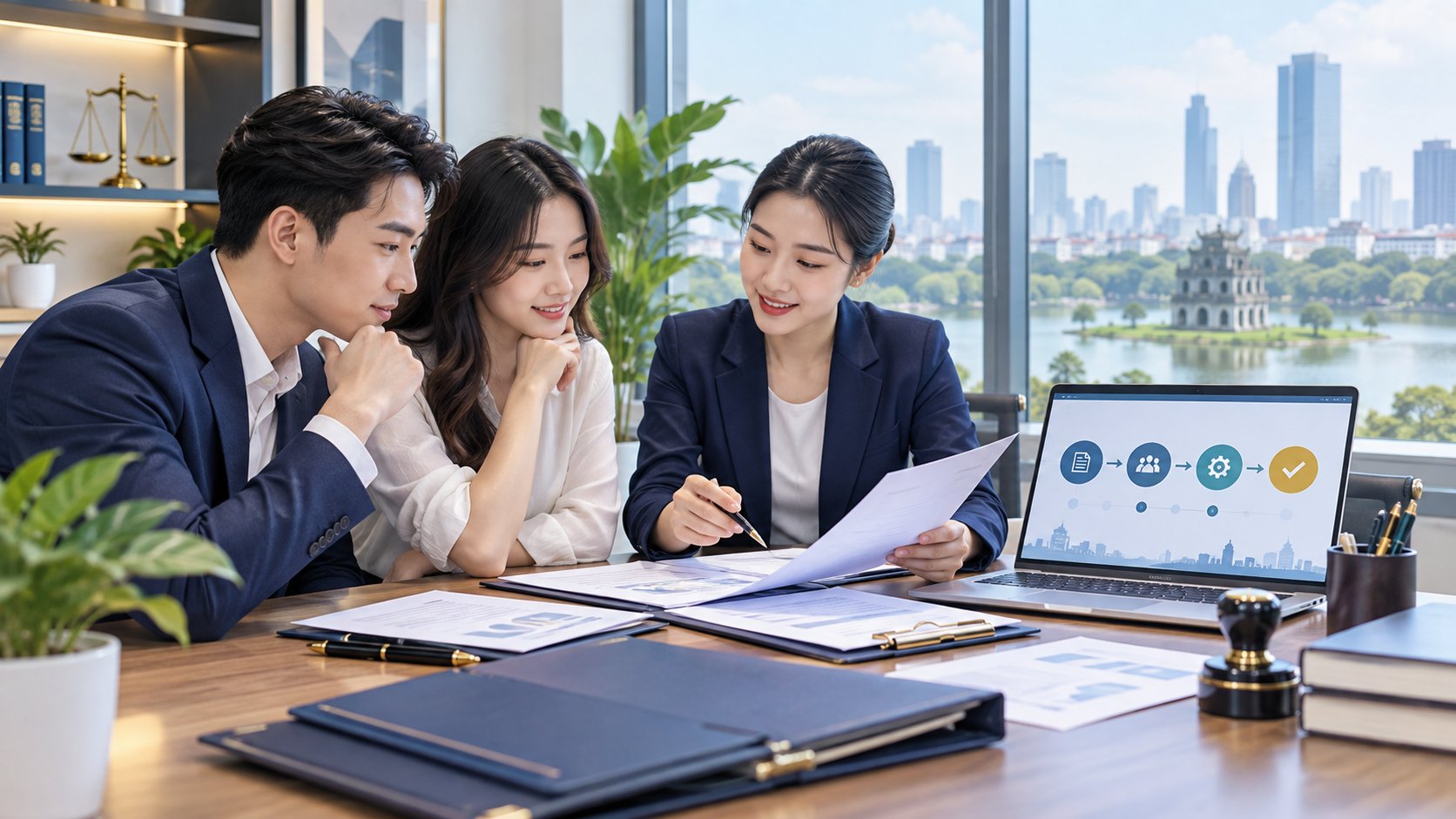 Ảnh minh hoạ: Dịch vụ thành lập công ty tại Hà Nội: Hướng dẫn hồ sơ