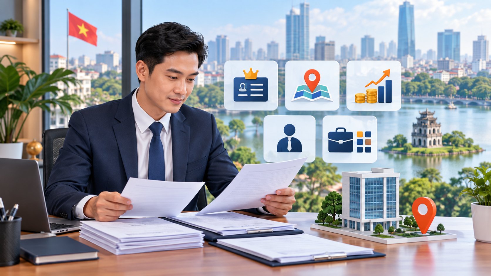 Ảnh minh hoạ: Dịch vụ thay đổi đăng ký kinh doanh tại Hà Nội