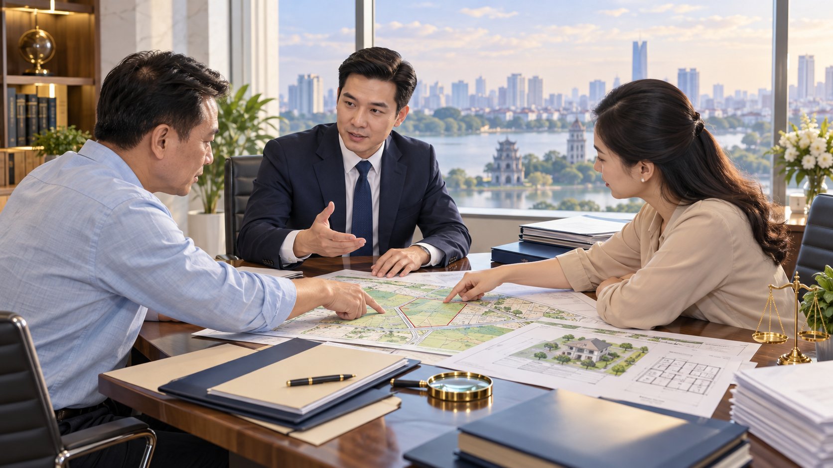 Ảnh minh hoạ: Luật sư tranh chấp sổ đỏ tại Hà Nội