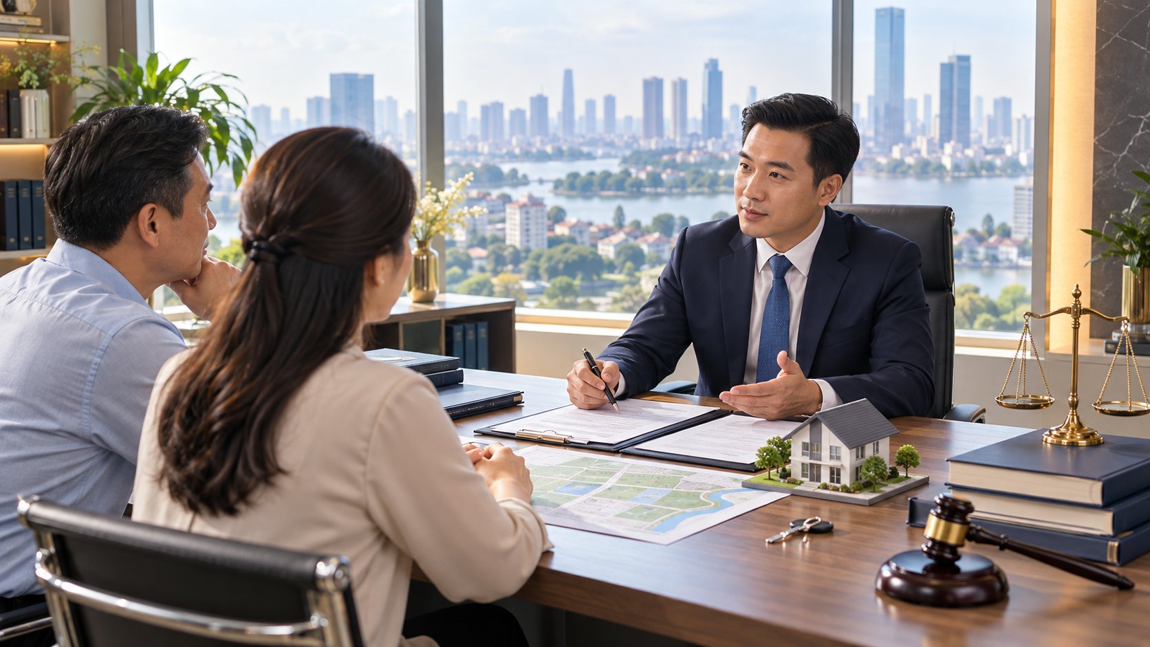 Ảnh minh hoạ: Luật sư tranh chấp hợp đồng mua bán đất tại Hà Nội