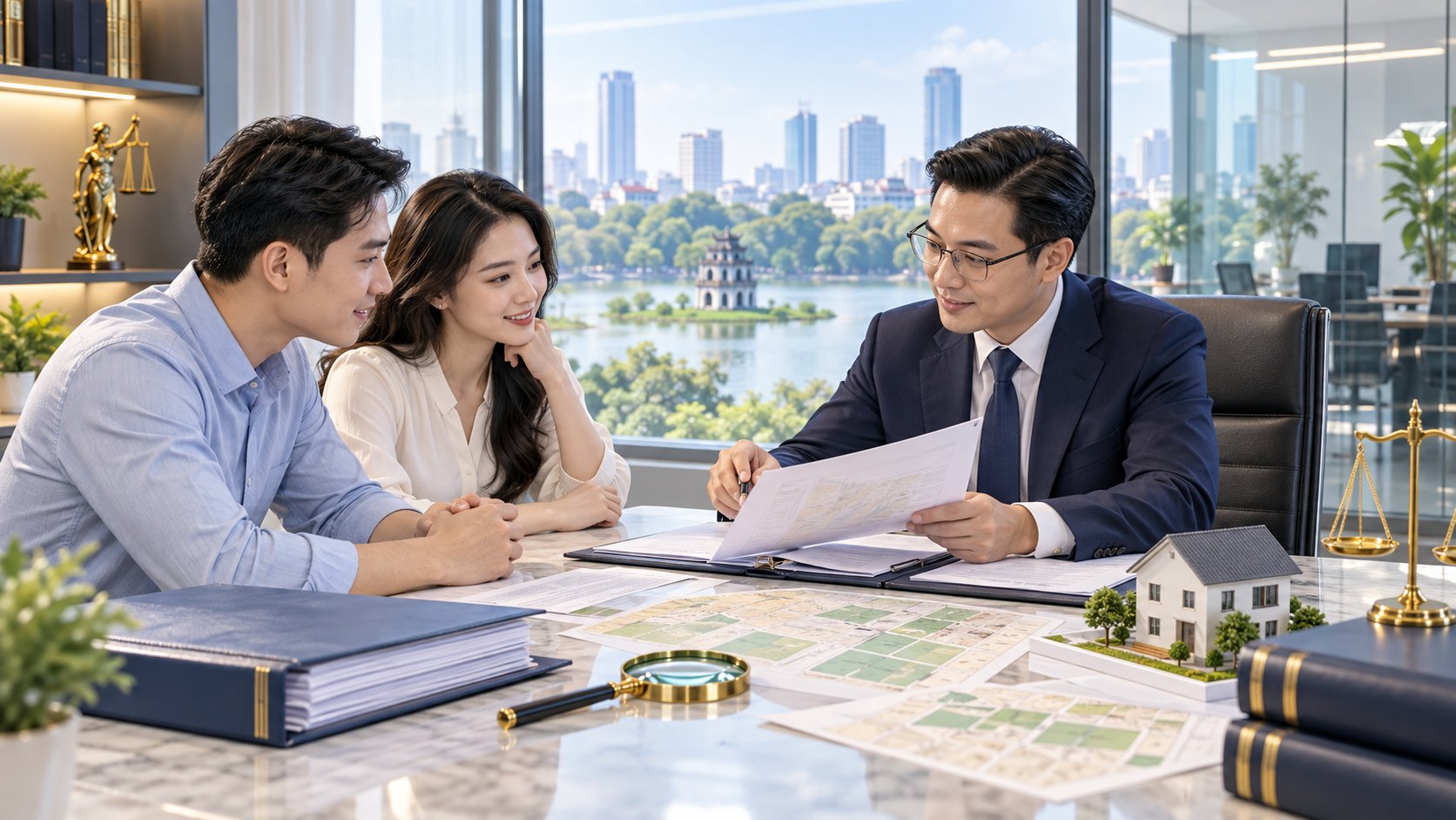 Ảnh minh hoạ: Luật sư tranh chấp sổ đỏ tại Hà Nội