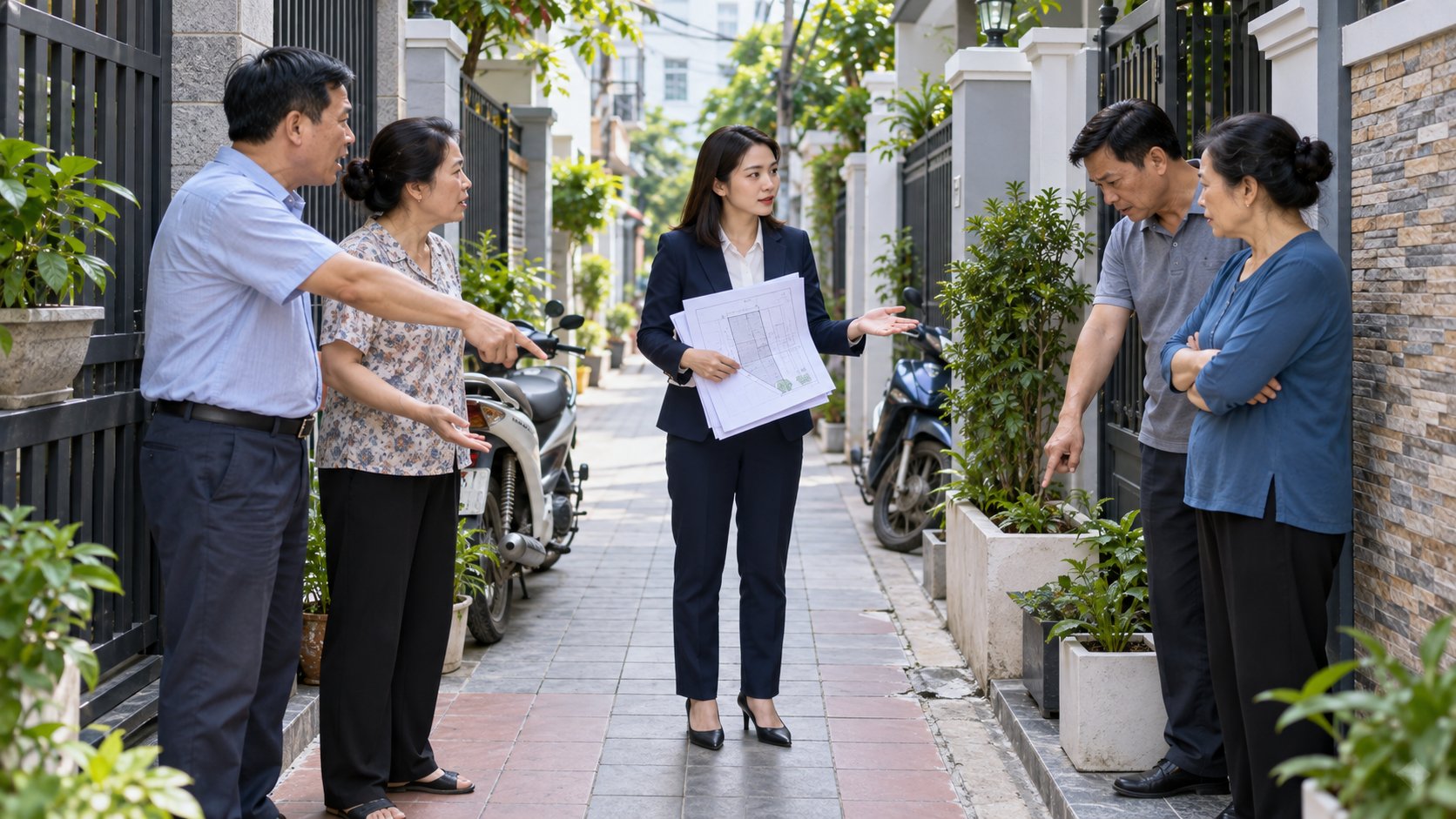 Ảnh minh hoạ: Luật sư tranh chấp lối đi chung tại Hà Nội