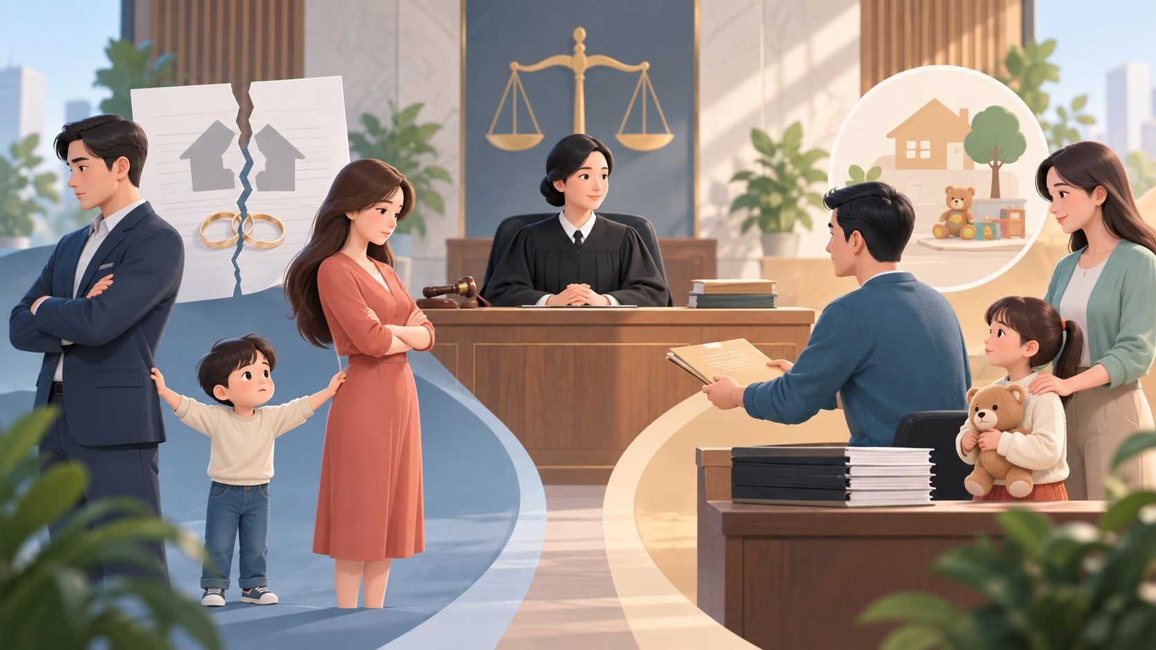 Ảnh minh hoạ: Thủ tục thay đổi quyền nuôi con sau ly hôn