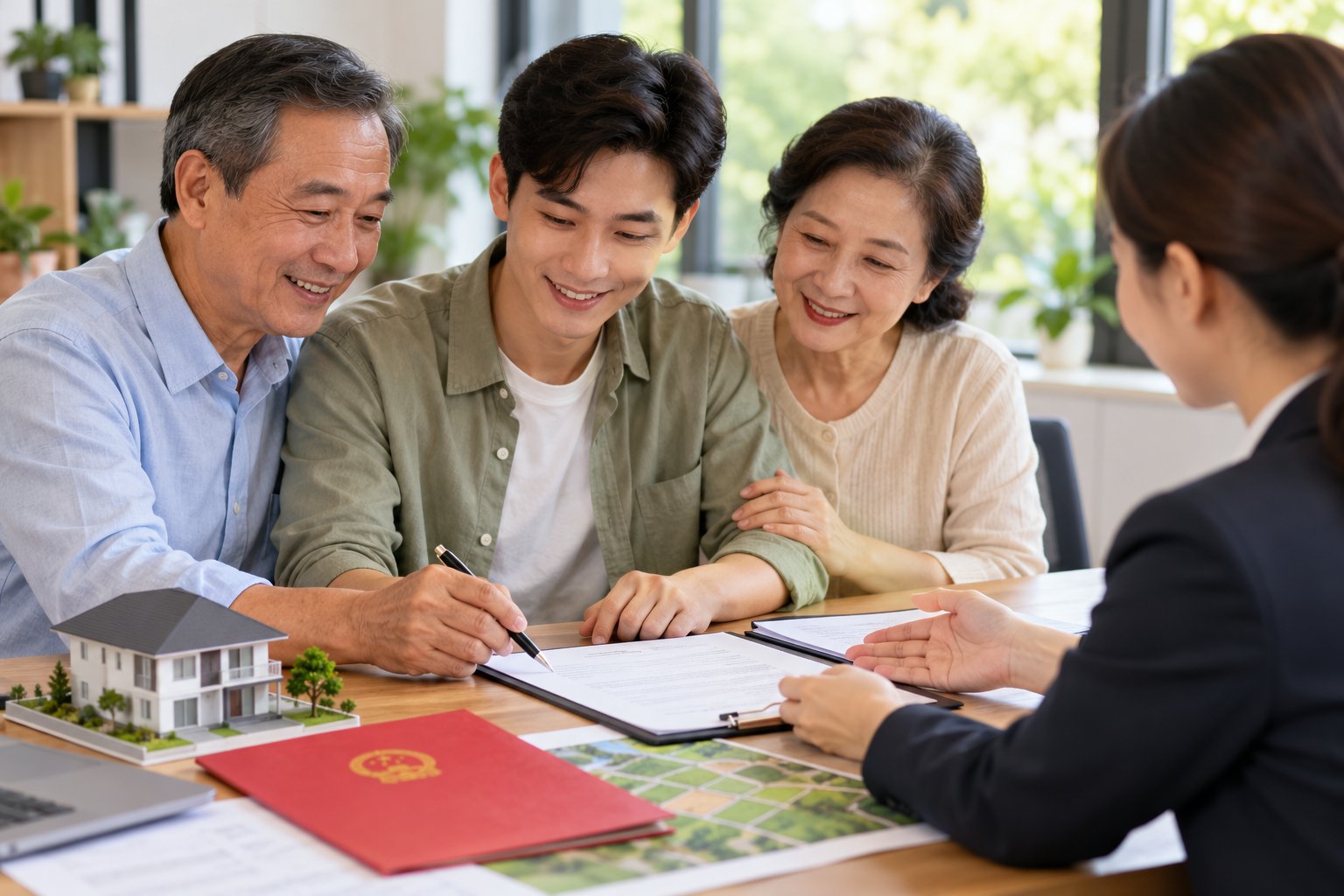 Thủ tục tặng cho quyền sử dụng đất cho con: 6 bước