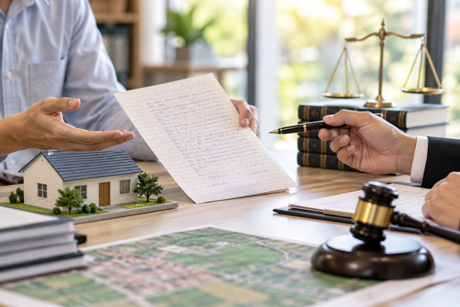Tranh chấp mua bán đất bằng giấy viết tay: Cách xử lý