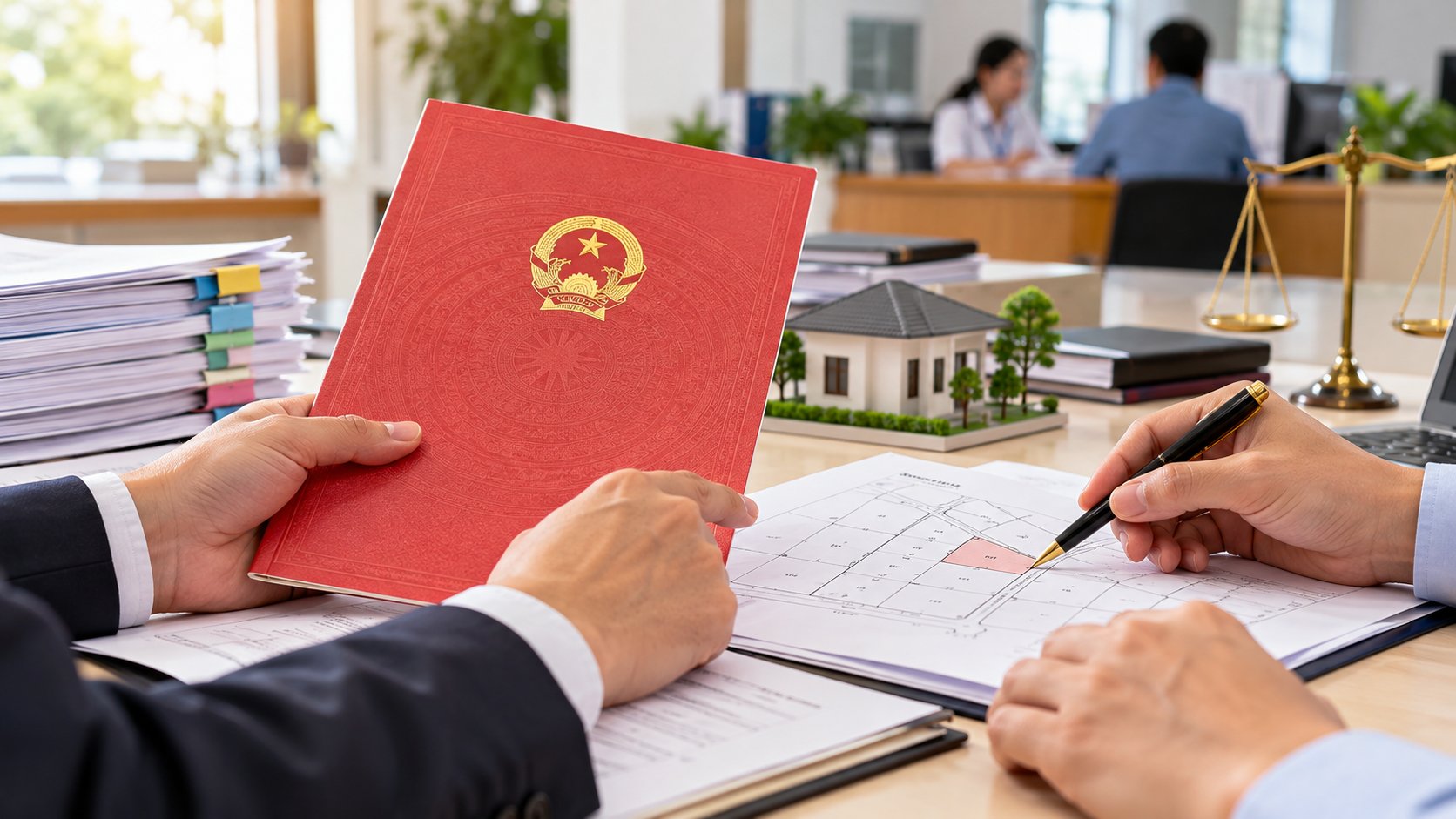 Thủ tục đính chính sai thông tin trên sổ đỏ