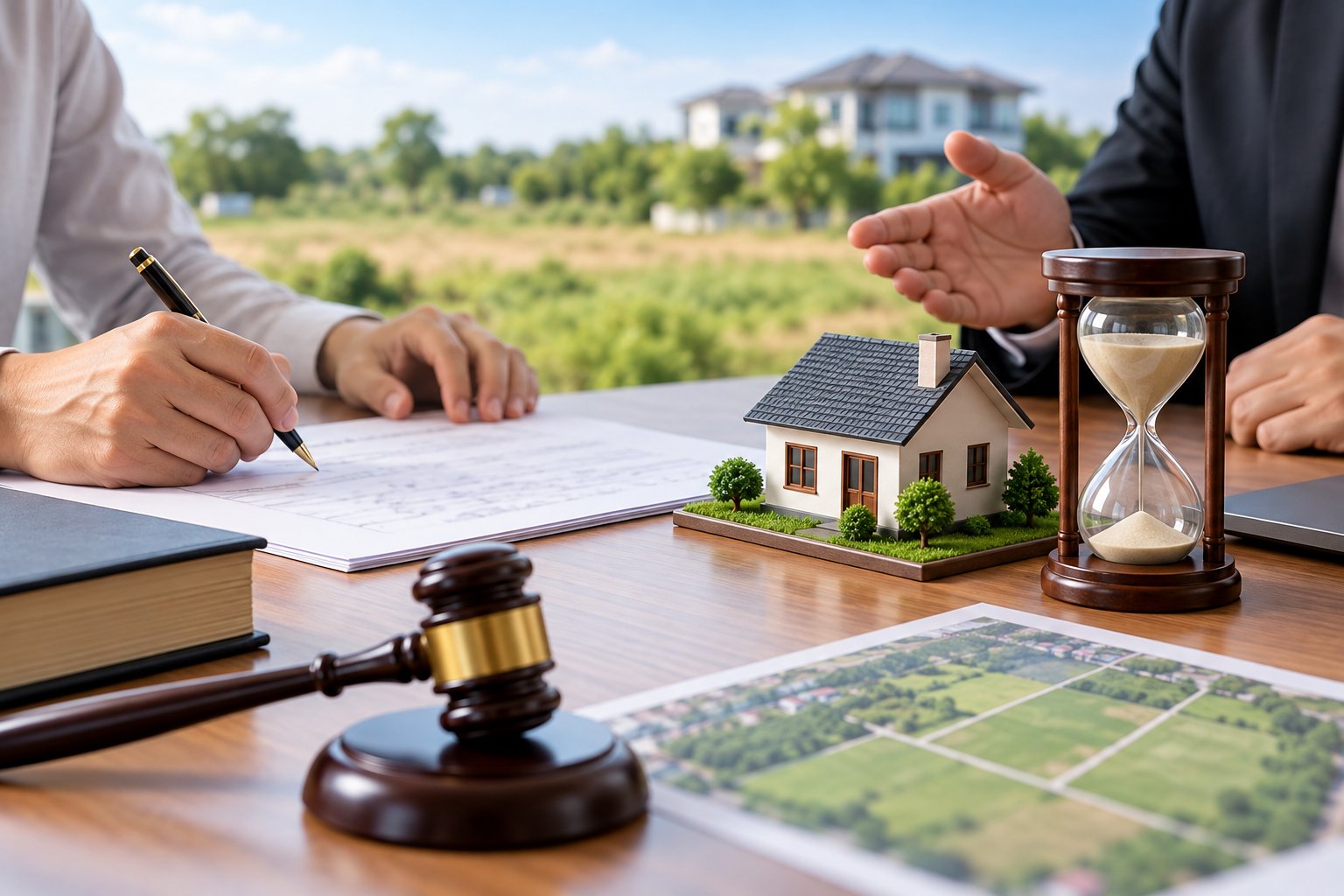 Ảnh minh hoạ: Tranh chấp mua bán đất bằng giấy viết tay: Cách xử lý