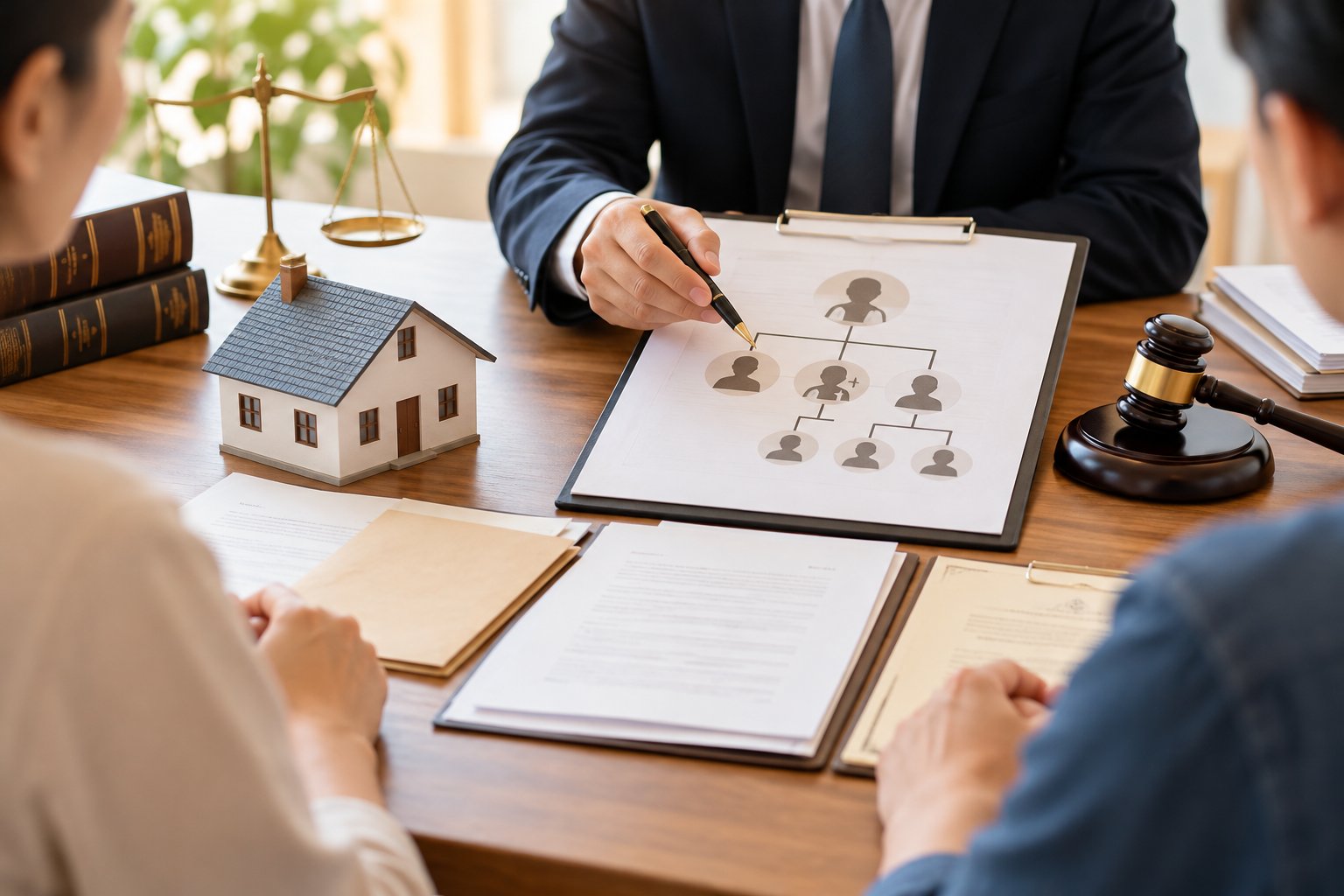 Ảnh minh hoạ: Thừa kế thế vị: Cách xác định bằng sơ đồ, ví dụ